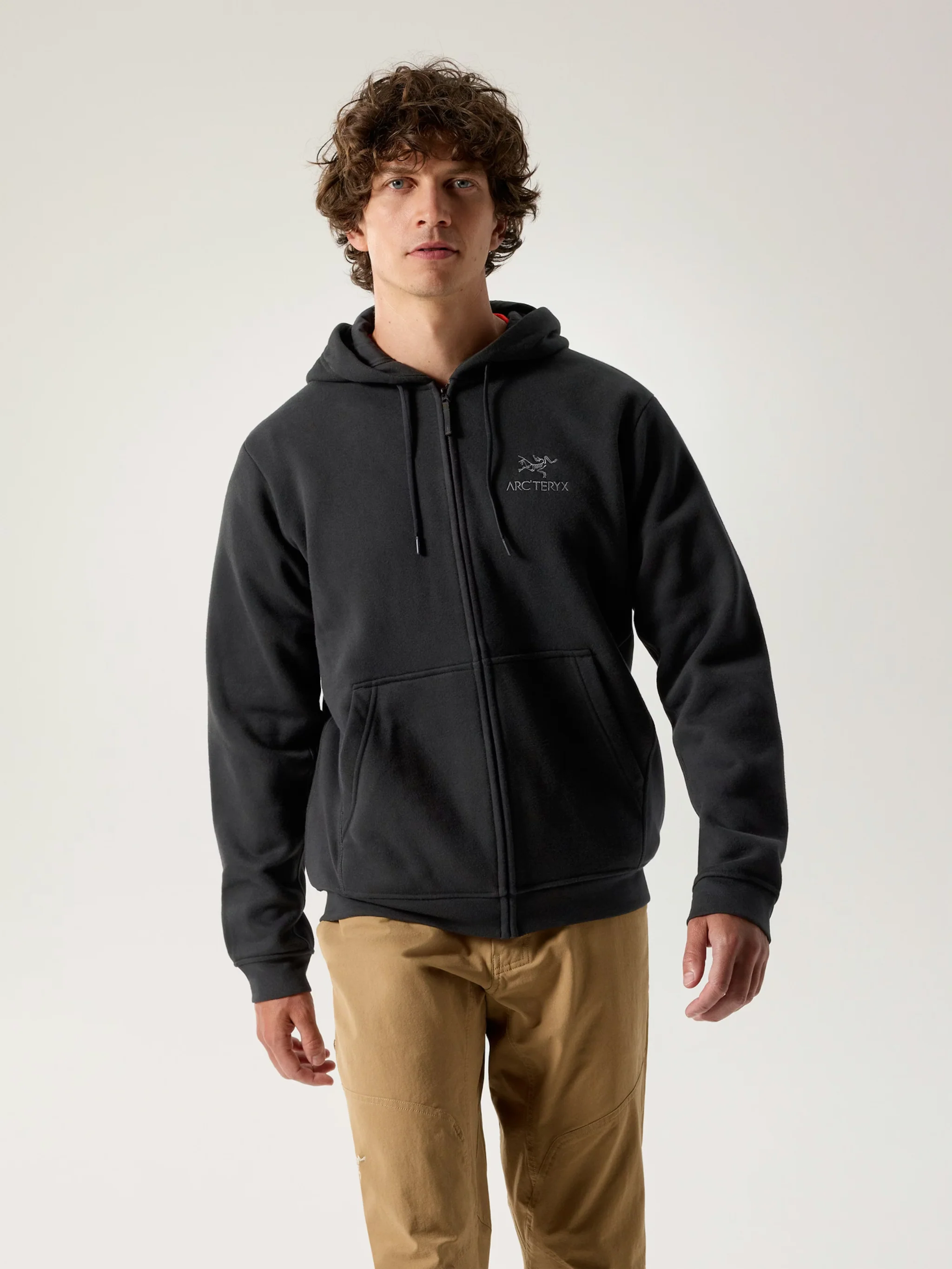 Emblem Fleece Full-Zip Hoody M - Image 3