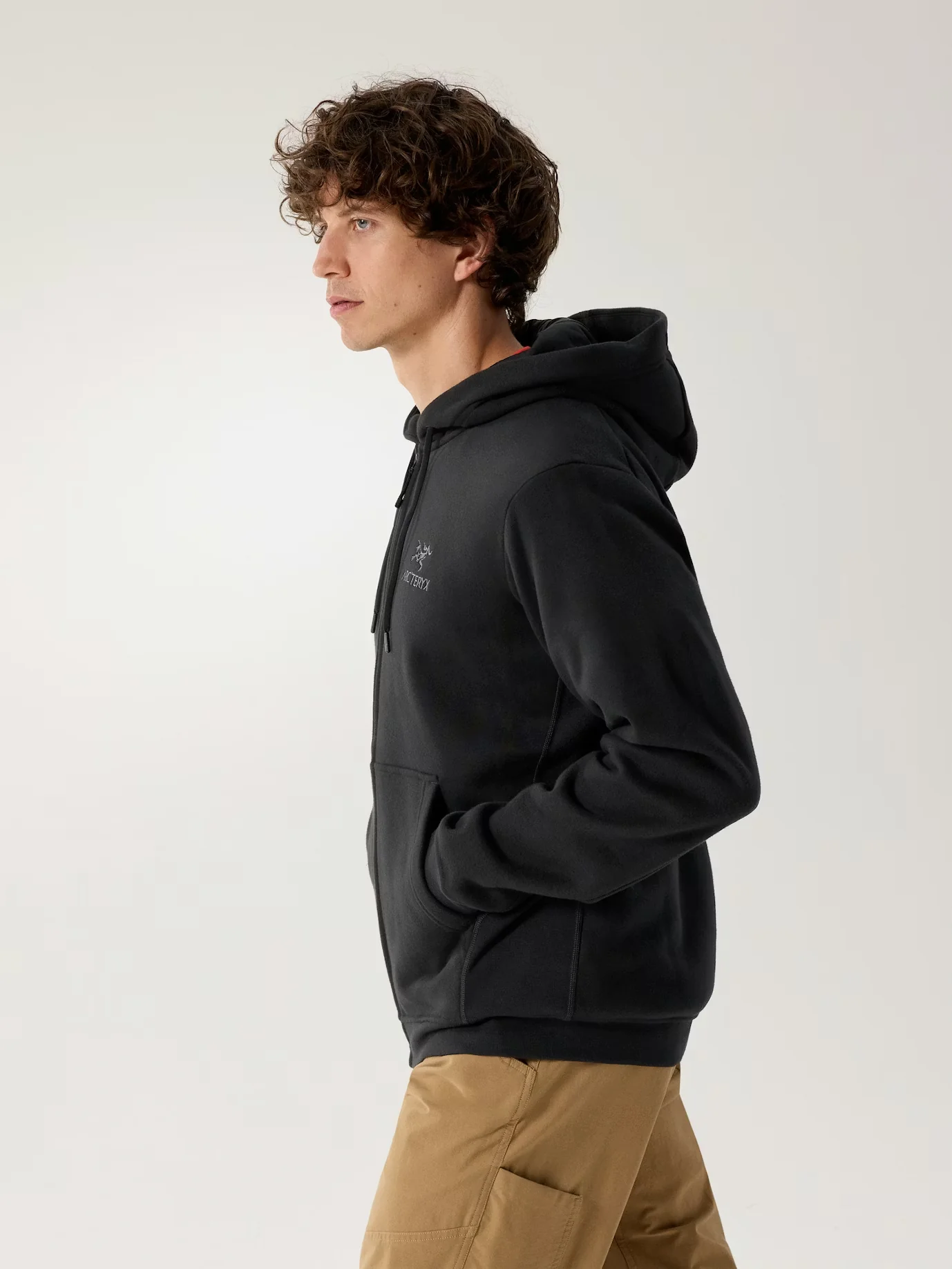 Emblem Fleece Full-Zip Hoody M - Image 5