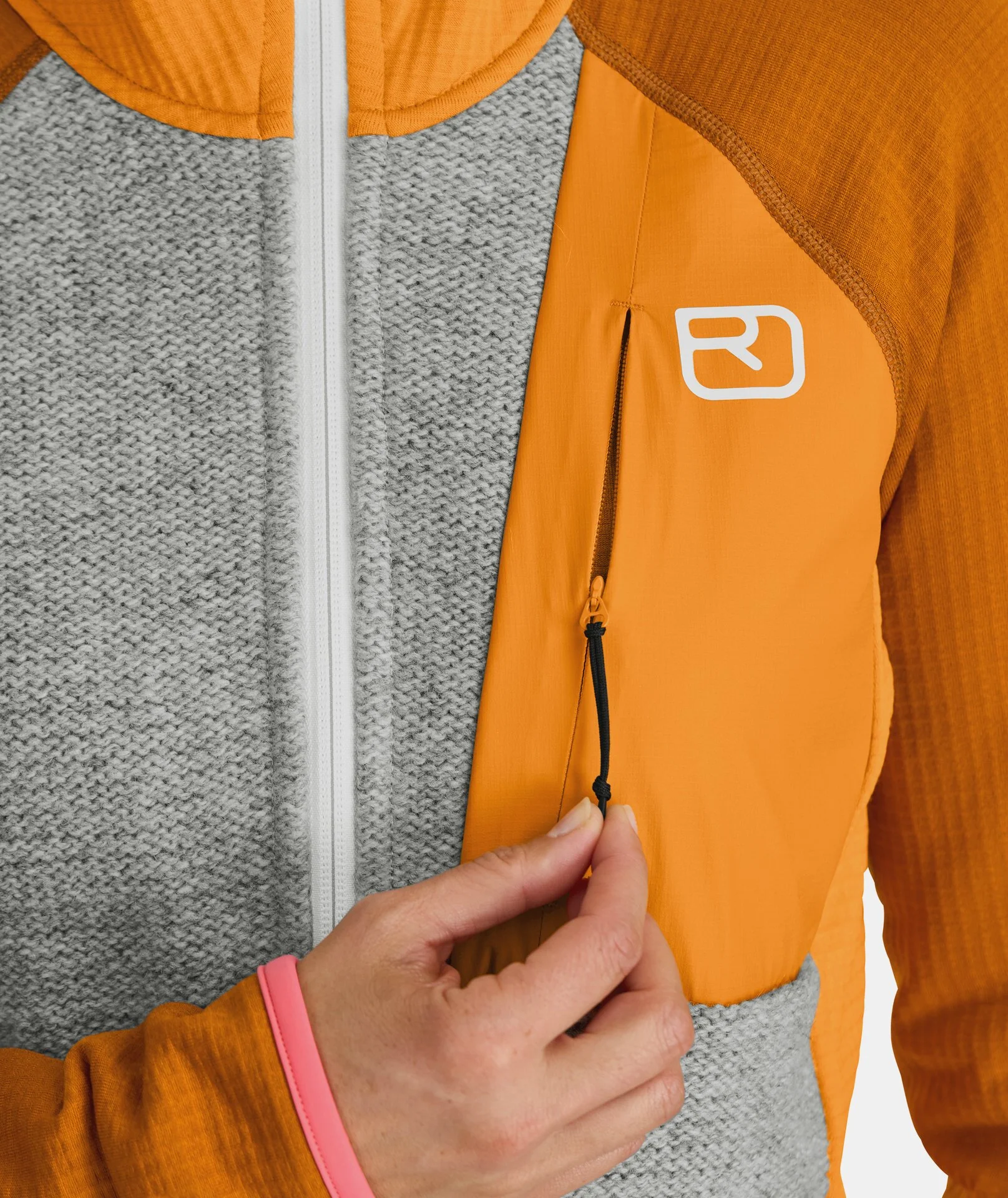 Fleece Gp Classic Knit Hoody W - Image 5