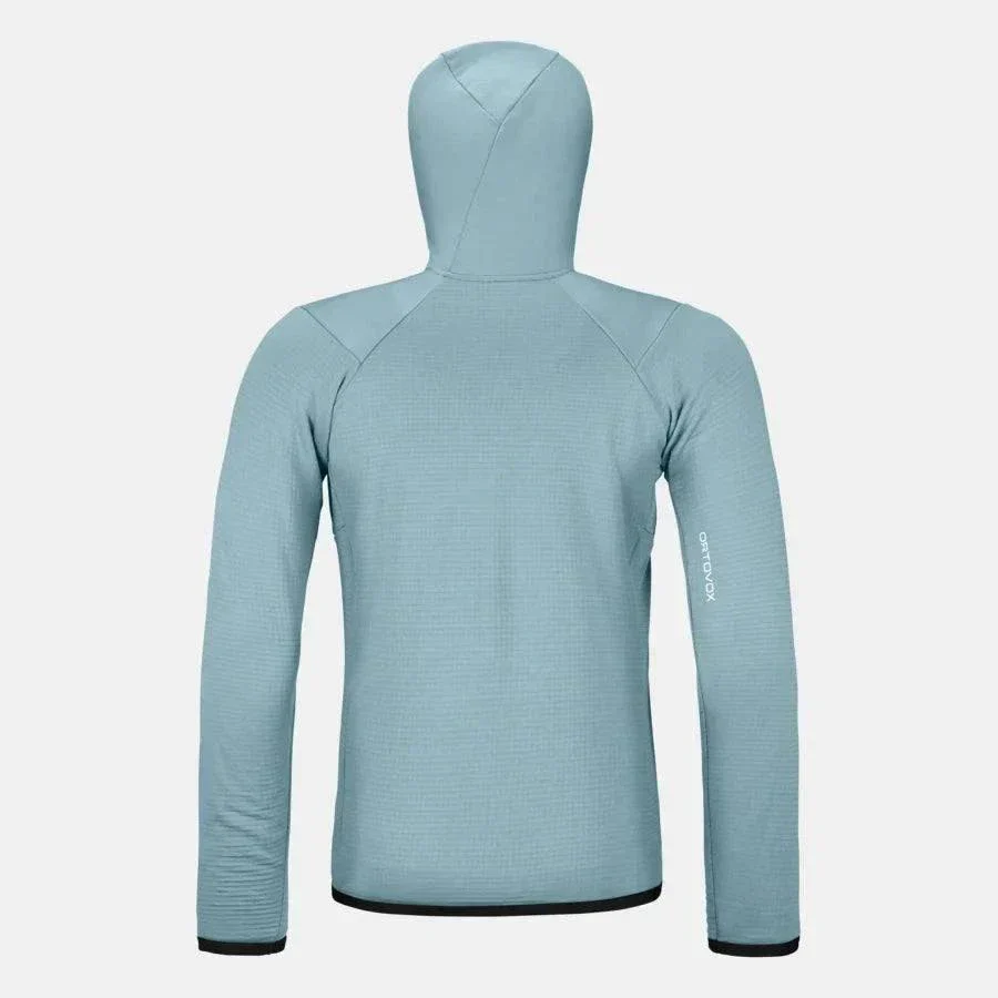 Fleece Grid Hoody M - Image 11