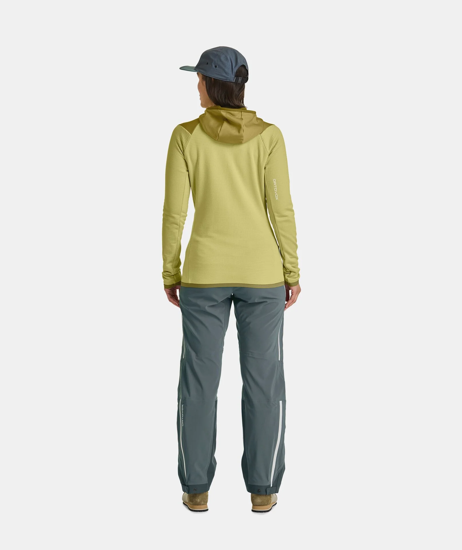 Fleece Grid Hoody W - Image 10