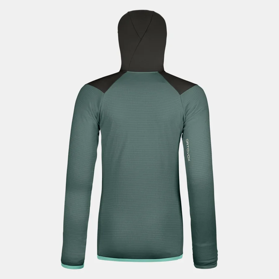 Fleece Grid Hoody W - Image 4