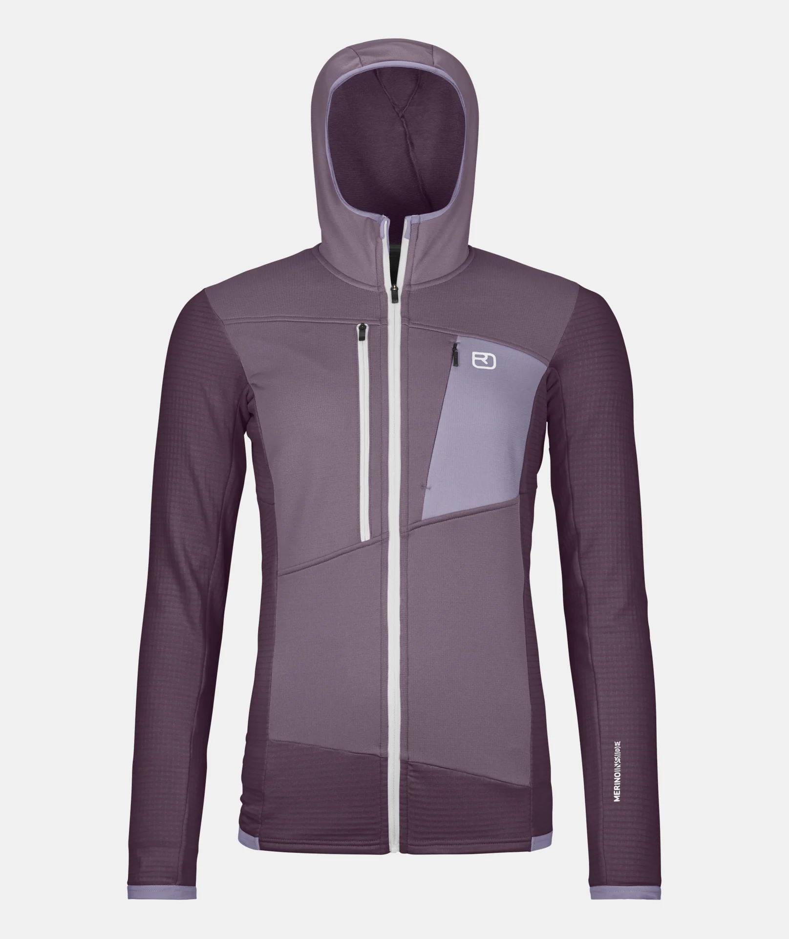Fleece Grid Hoody W - Image 5