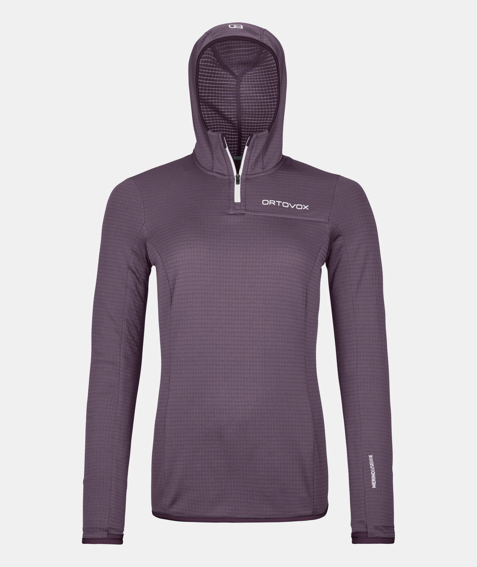Fleece Light Grid ZN Hoody W - Image 12