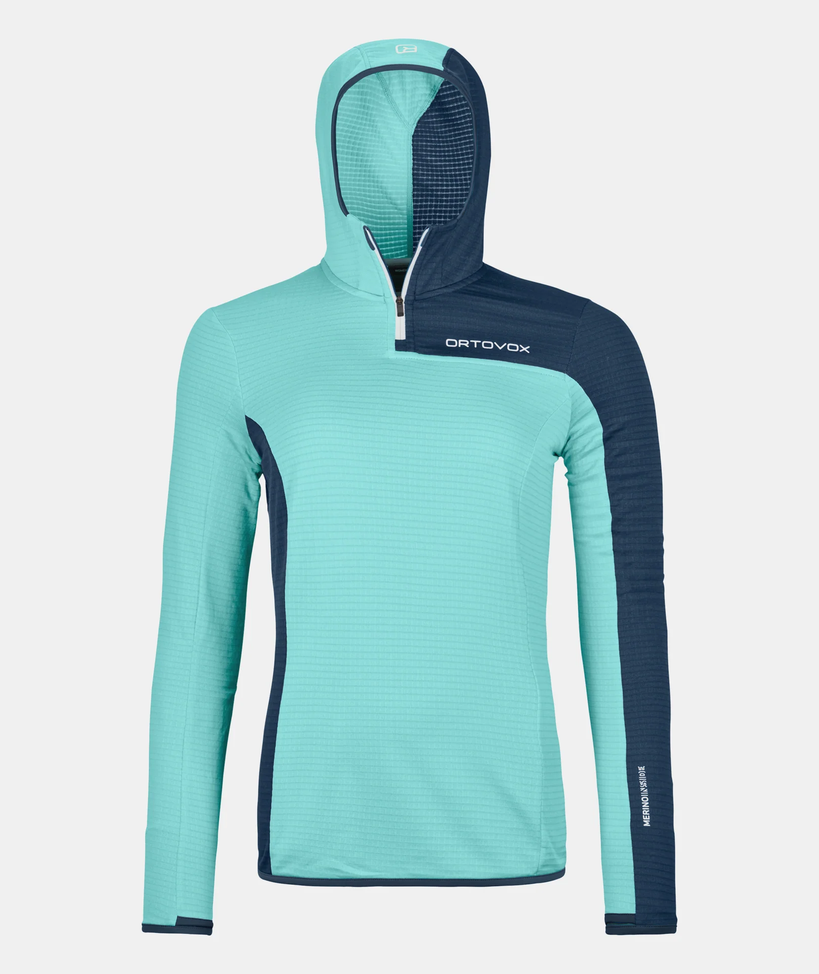 Fleece Light Grid ZN Hoody W - Image 3