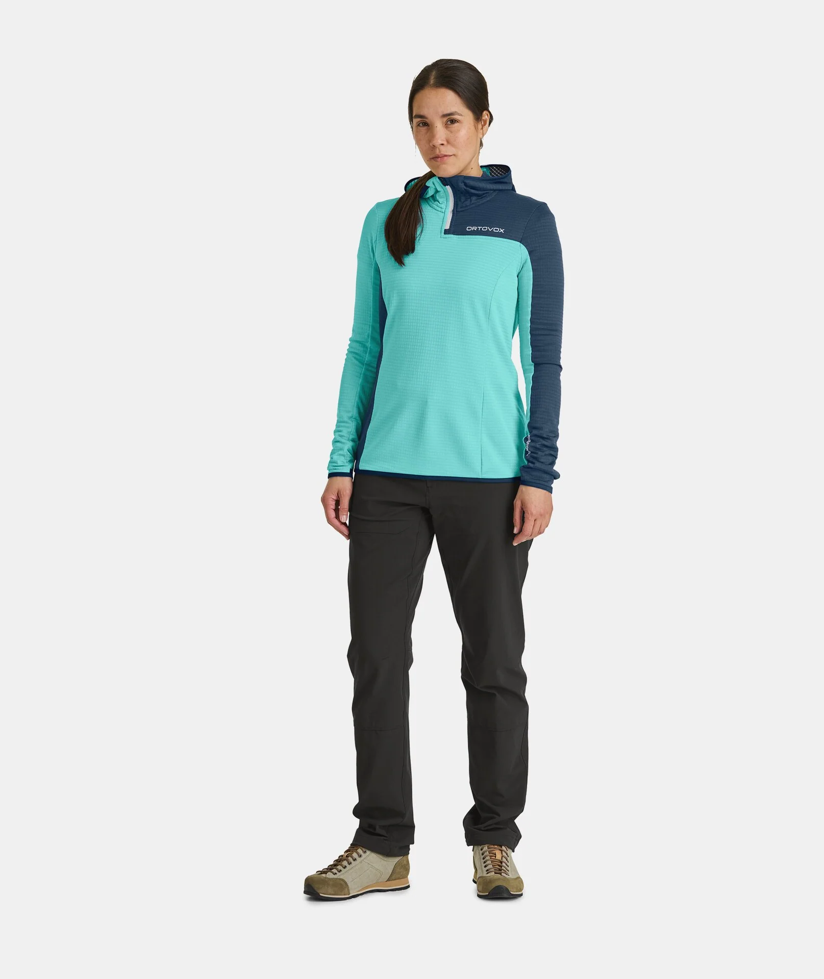 Fleece Light Grid ZN Hoody W - Image 5