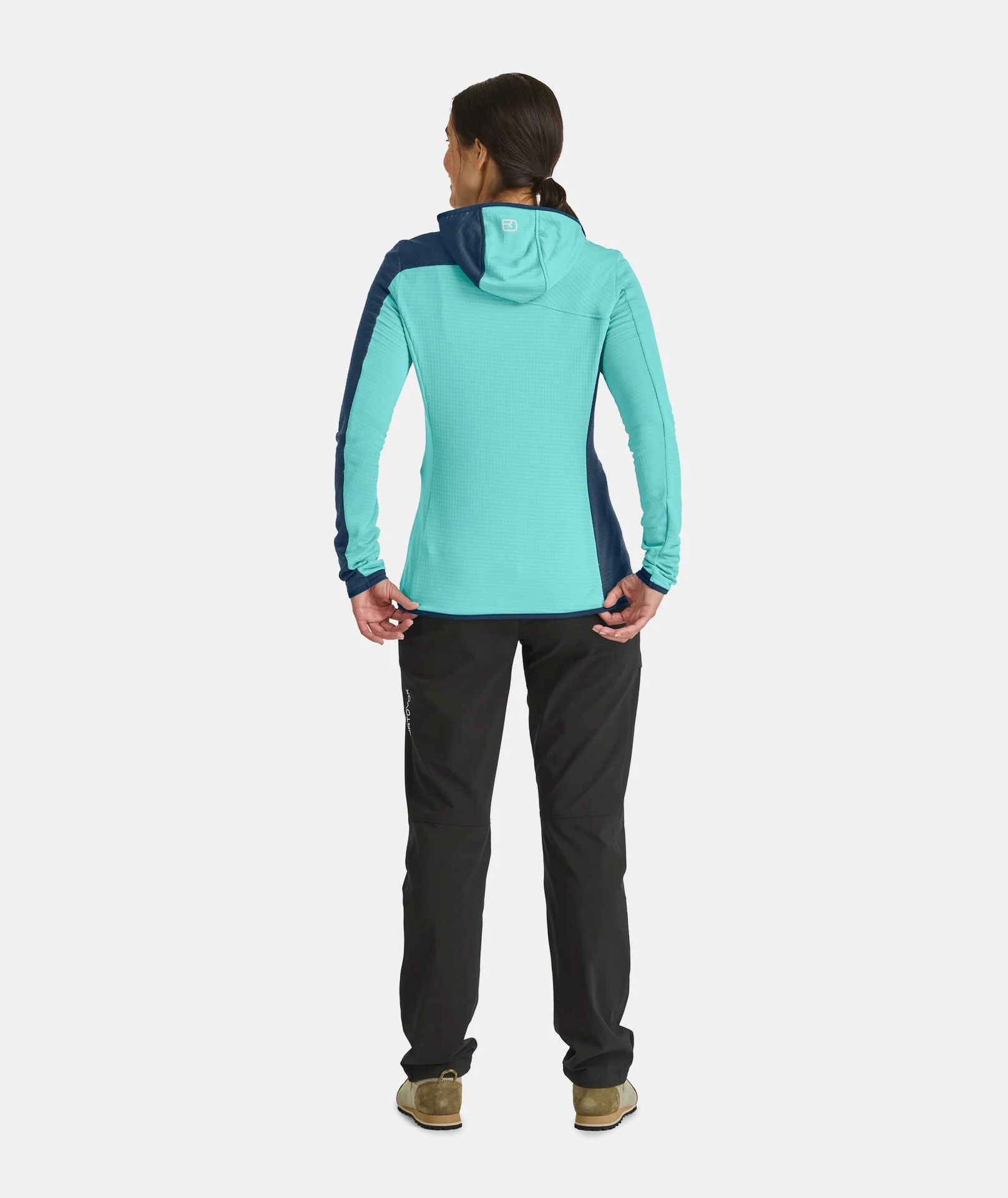 Fleece Light Grid ZN Hoody W - Image 6