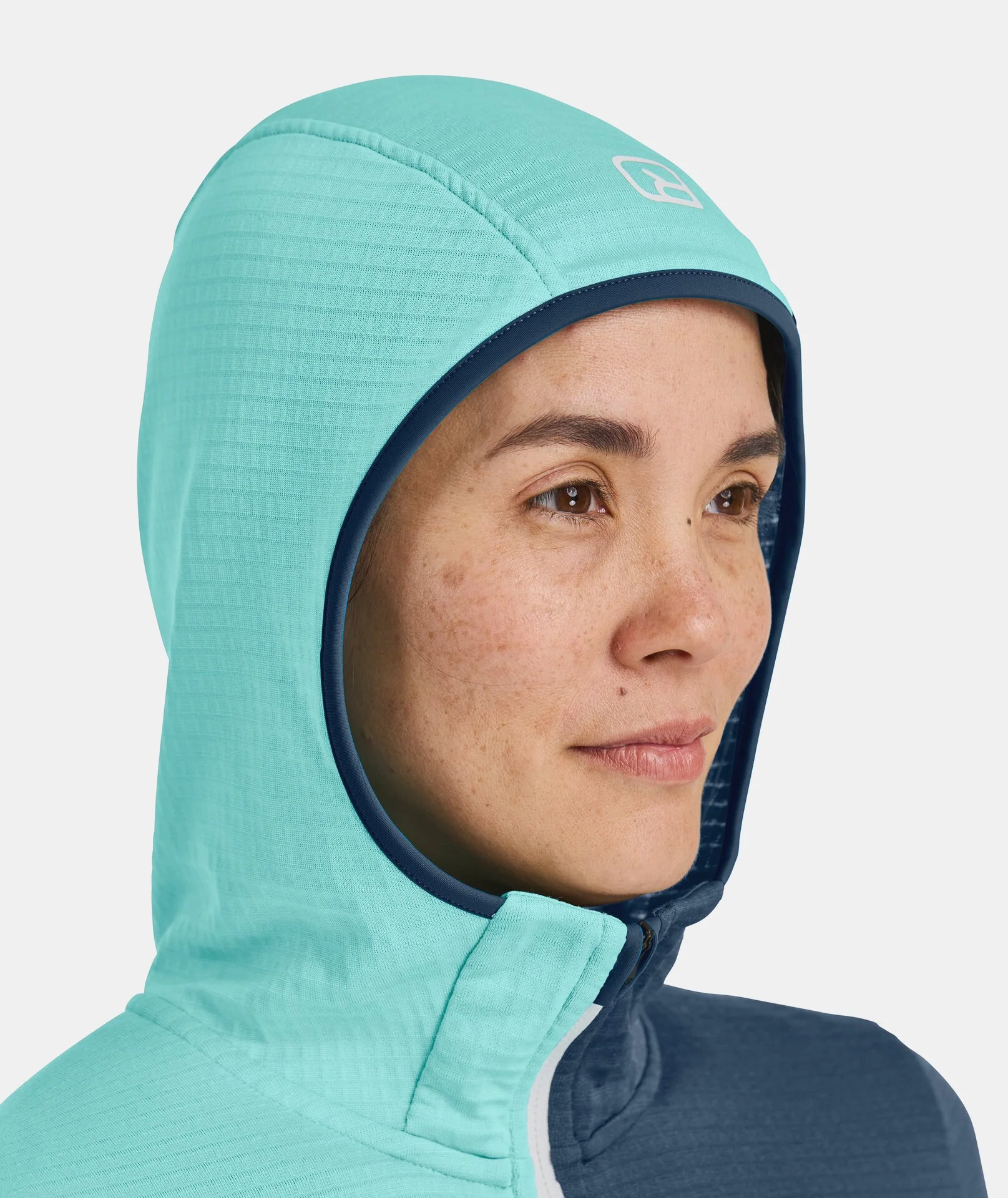 Fleece Light Grid ZN Hoody W - Image 9