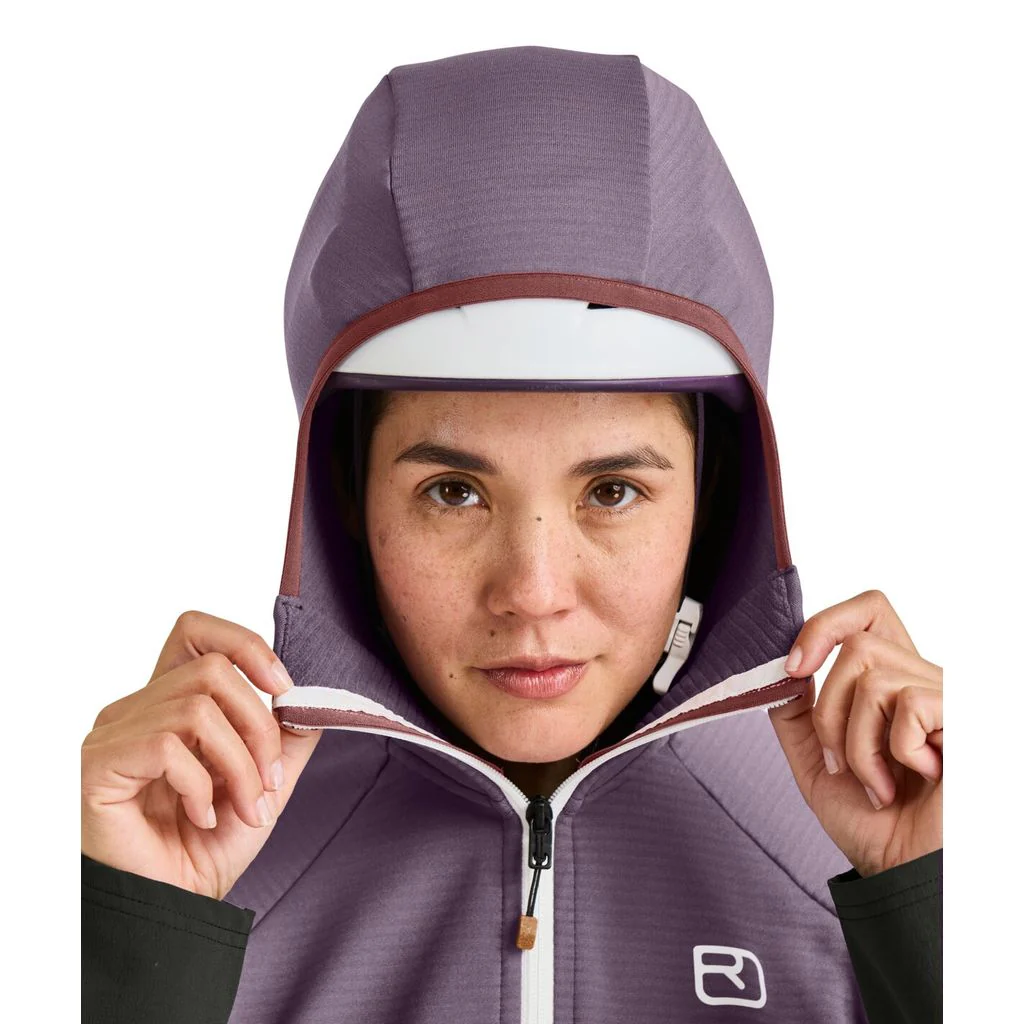 Fleece Rib Hoody W - Image 5