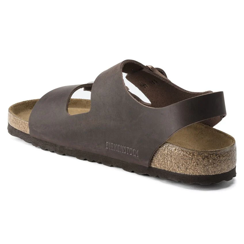 Milano Khaki Oiled Leather, Calzata Stretta - Image 10