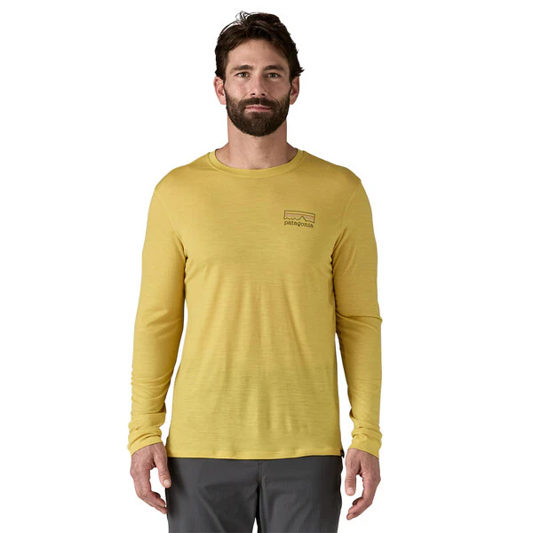 M's L/S Cap Cool Merino Blend Graphic Shirt - Image 3