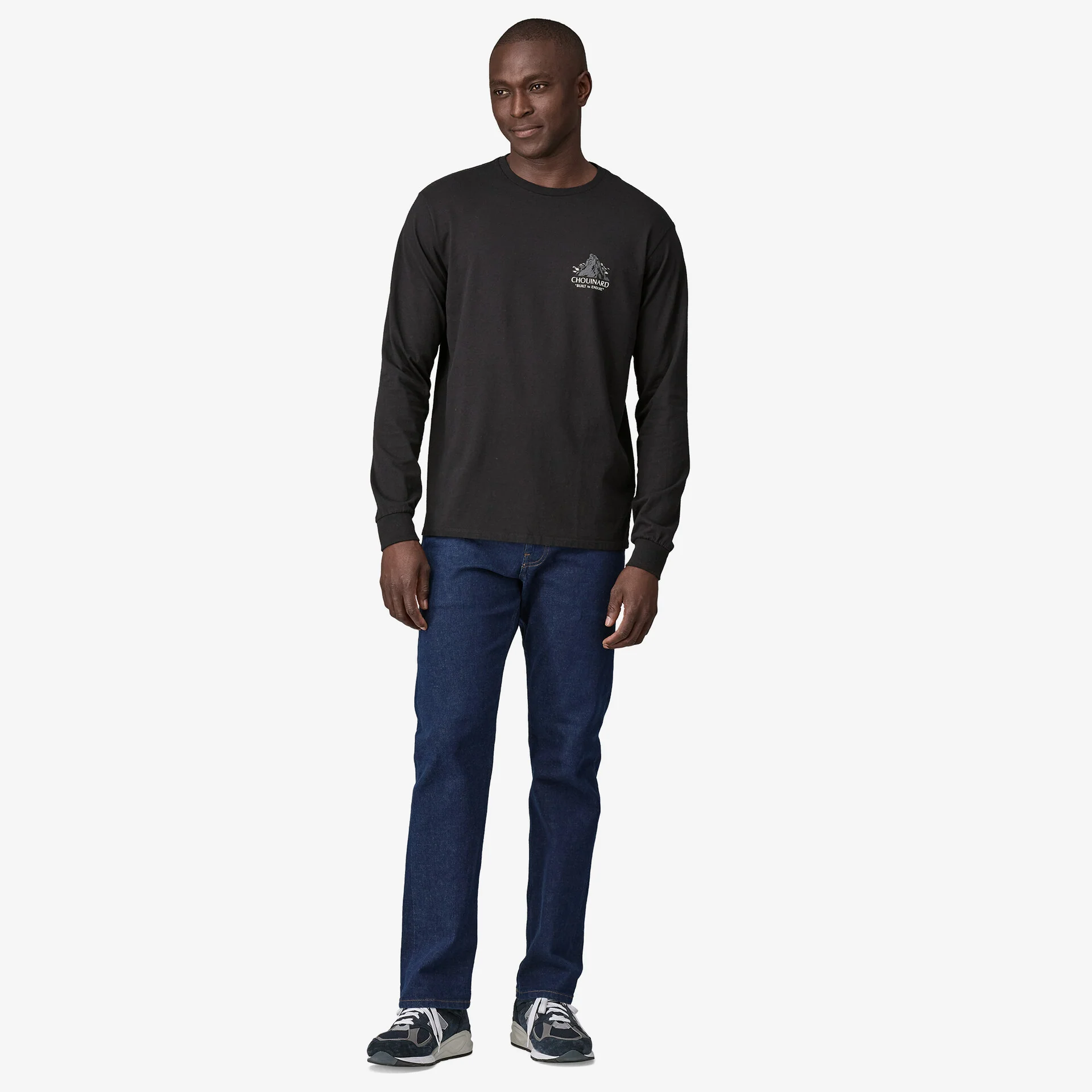 M's L/S Chouinard Crest Responsibili-Tee - Image 3