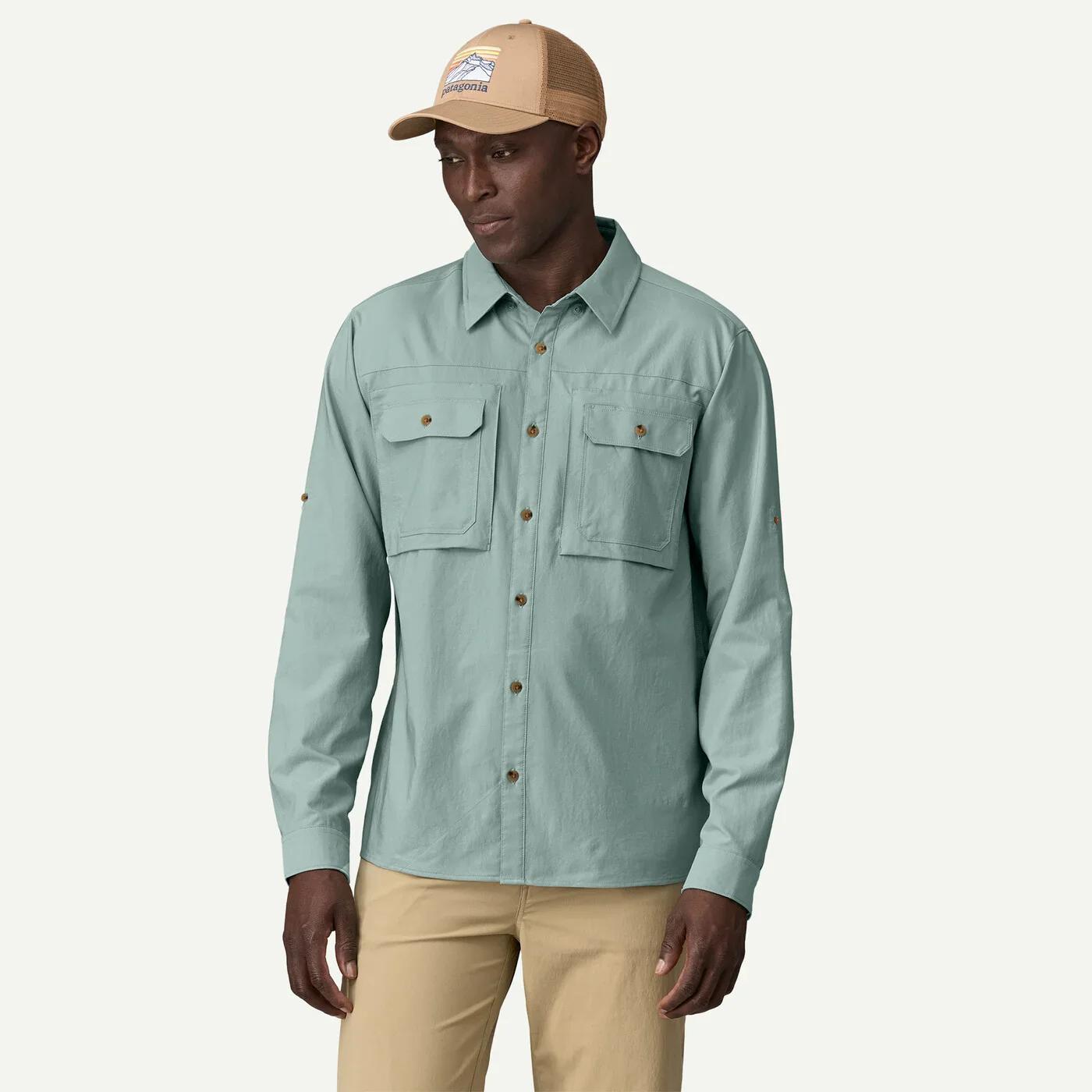 M's L/S Self Guided Sun Shirt - Image 2