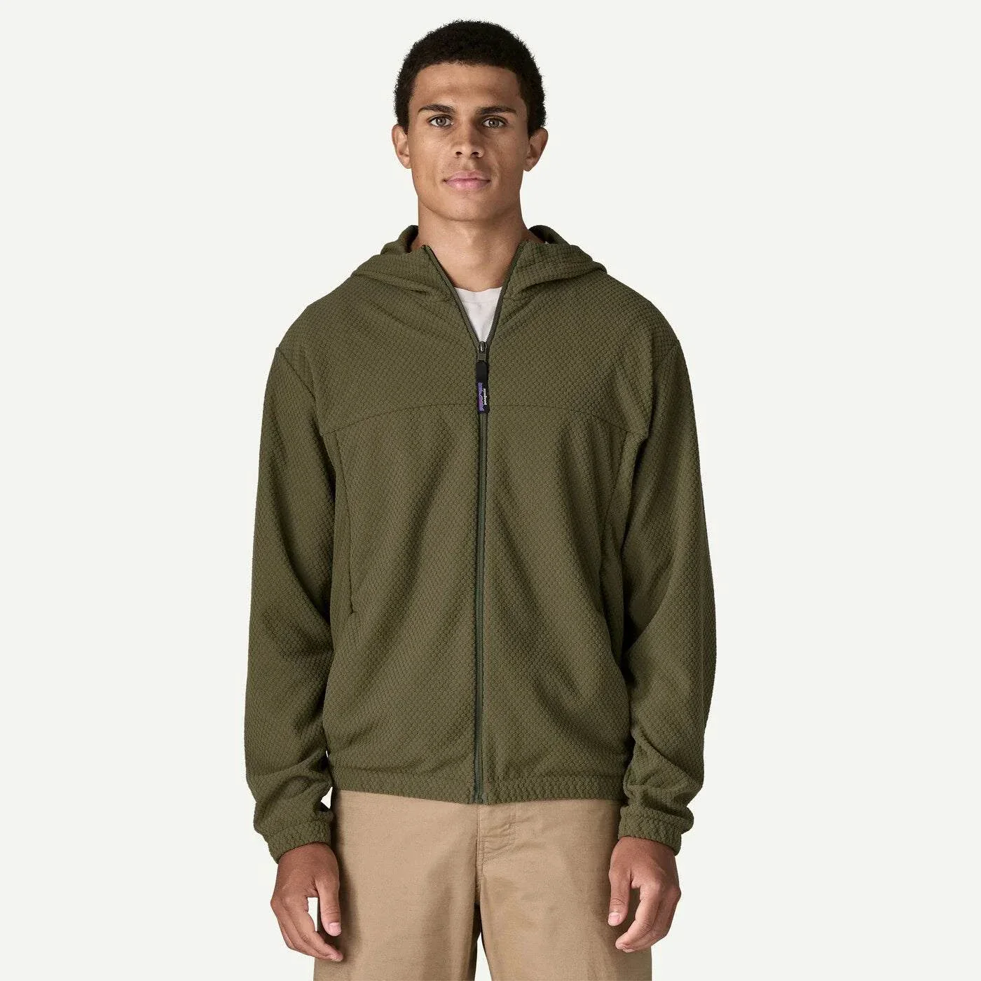 M's Textured Fleece Hoody - Image 2