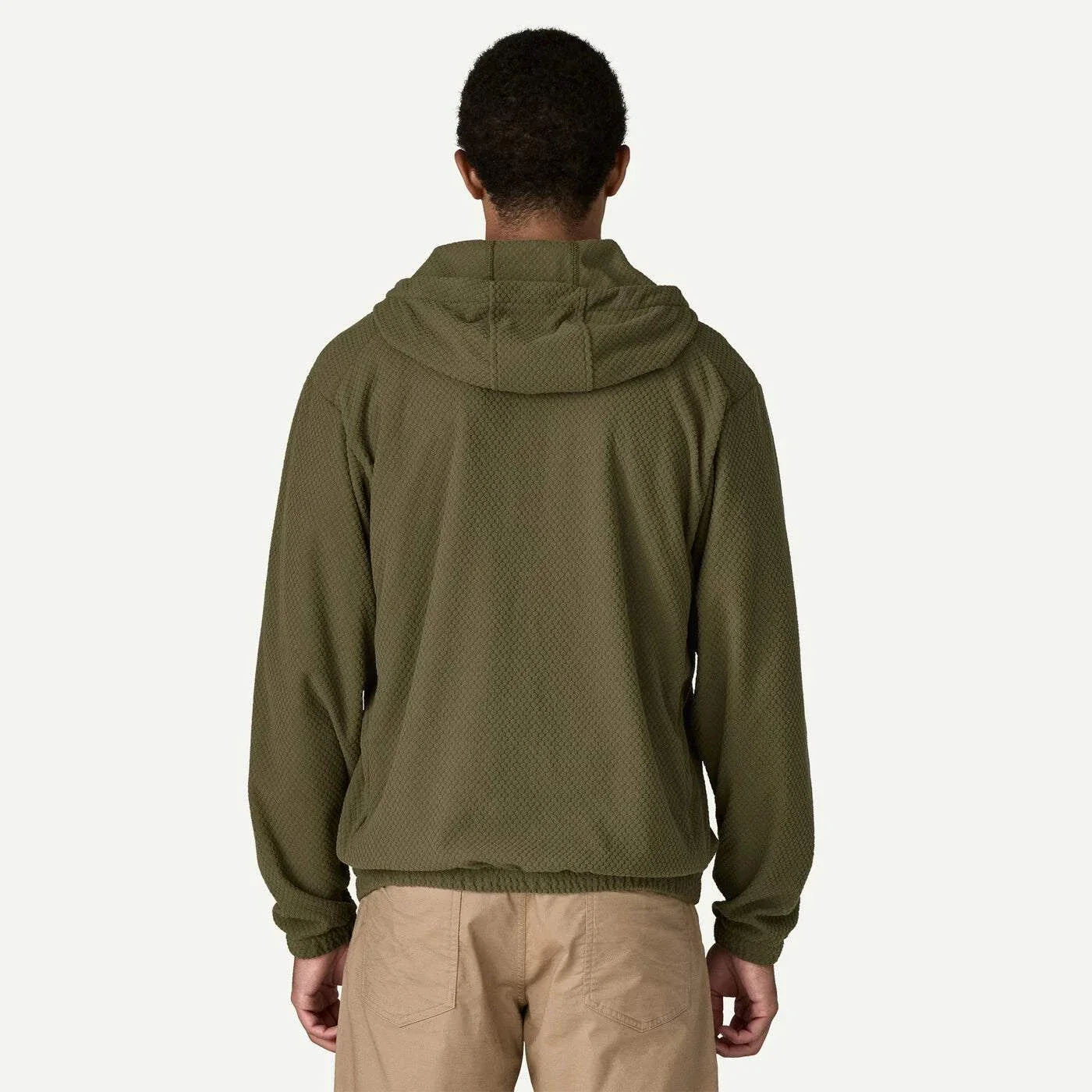 M's Textured Fleece Hoody - Image 3
