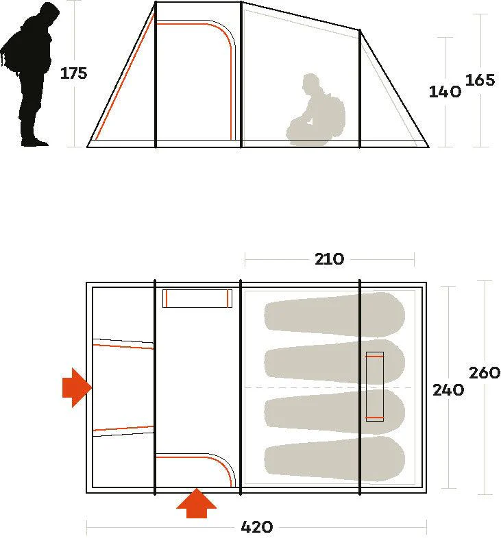 Tenda Meteora 4 - Image 2