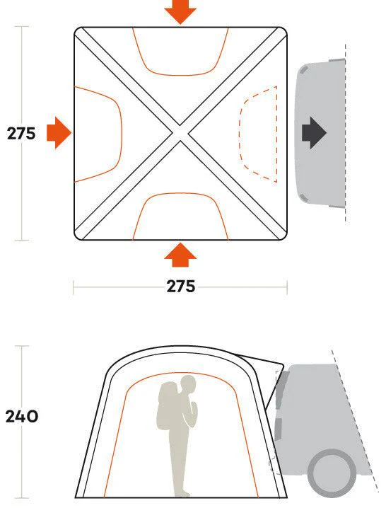 Tenda Wanderer Trunk - Image 3