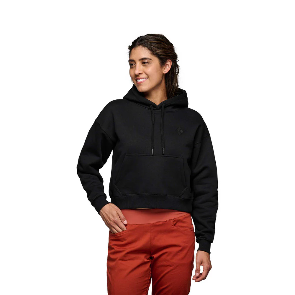 W Crop PO Hoody - Image 2
