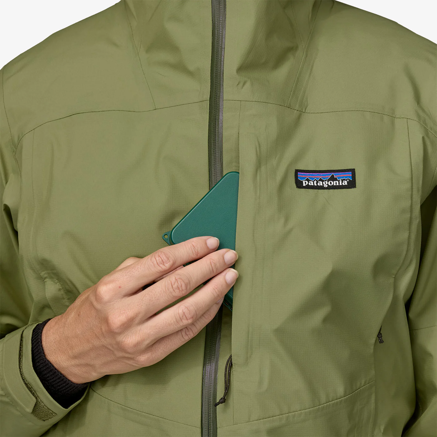 W's Boulder Fork Rain Jkt - Image 5