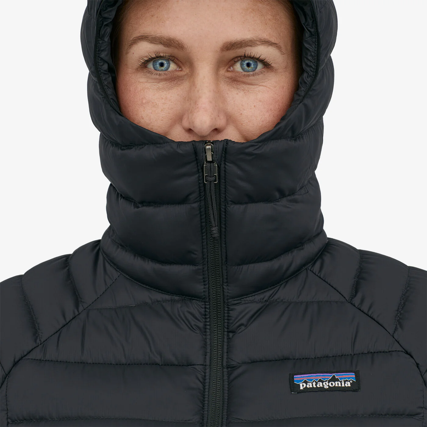 W's Down Sweater Hoody - Image 6