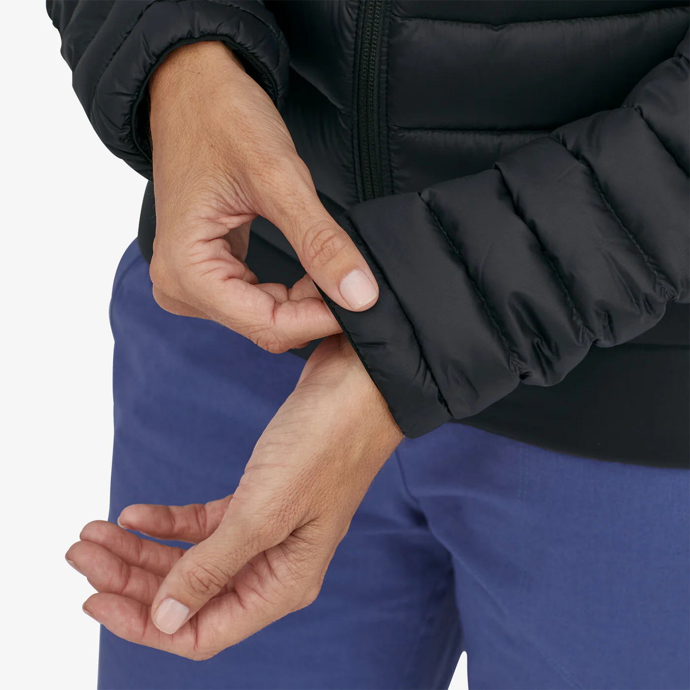 W's Down Sweater Hoody - Image 8