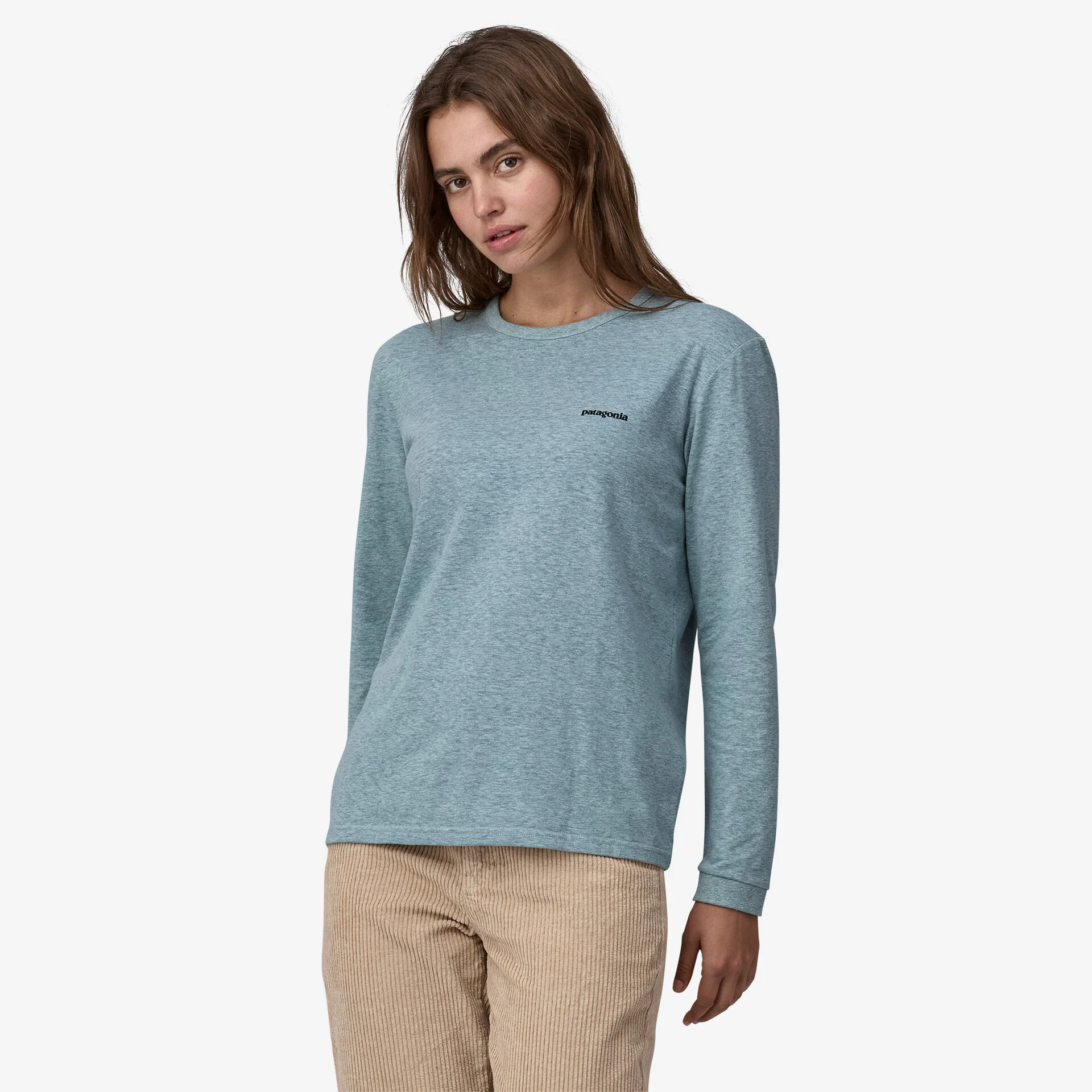 W's L/S P-6 Logo Responsibili-Tee - Image 3