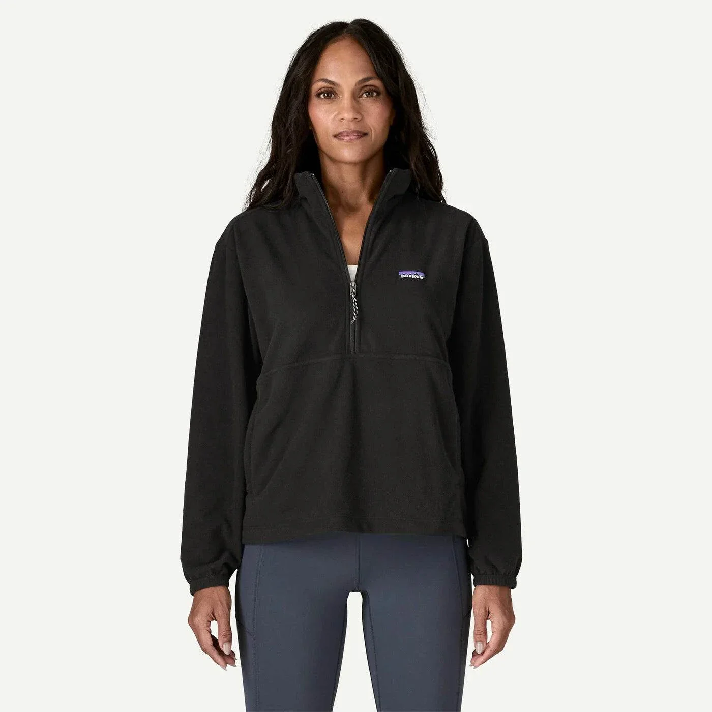 W's Micro D 1/2 Zip Fleece P/O - Image 2