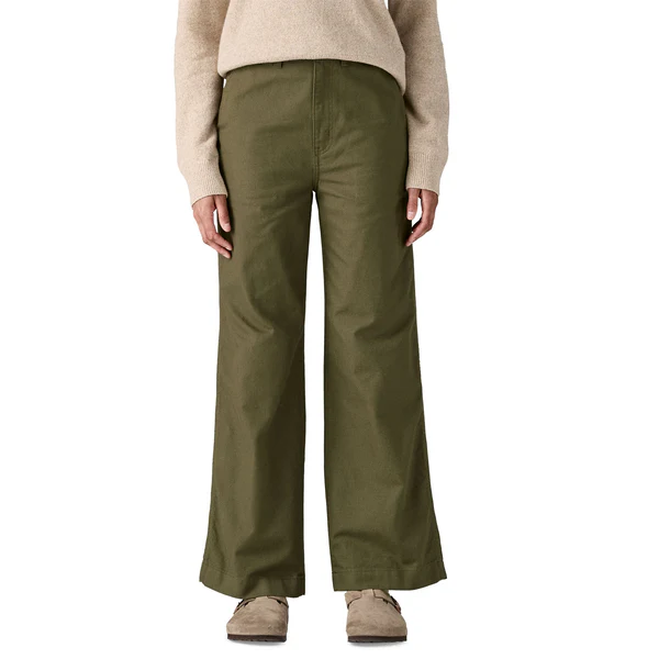 W's Point Reyes Canvas Wide Leg Pants - Image 3