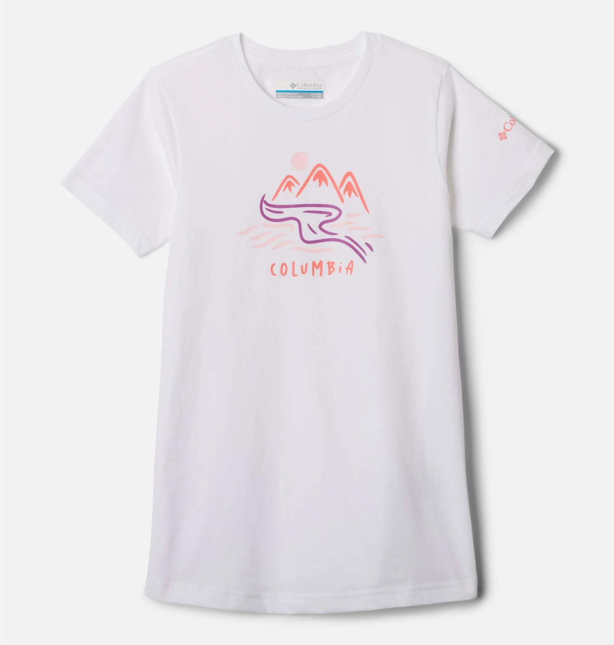 Youth Girls Mission Lake™ Short Sleeve Graphic Shirt - Image 3
