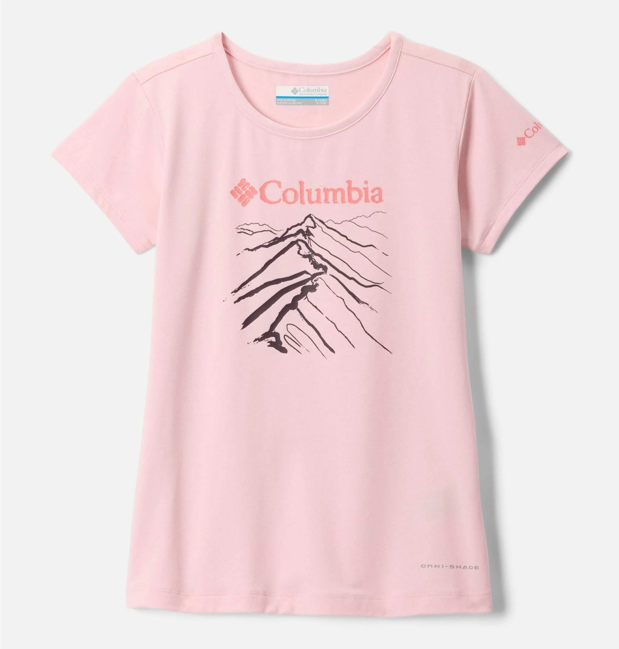 Youth Girls Tech Trail™ Short Sleeve Graphic Shirt - Image 3